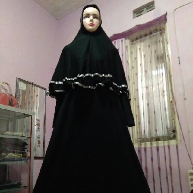 Gamis List+bergo,,,