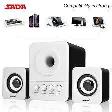 (COD) Speaker SADA 203 Speaker Stereo 2.1 With Subwoofer &amp; Usb power