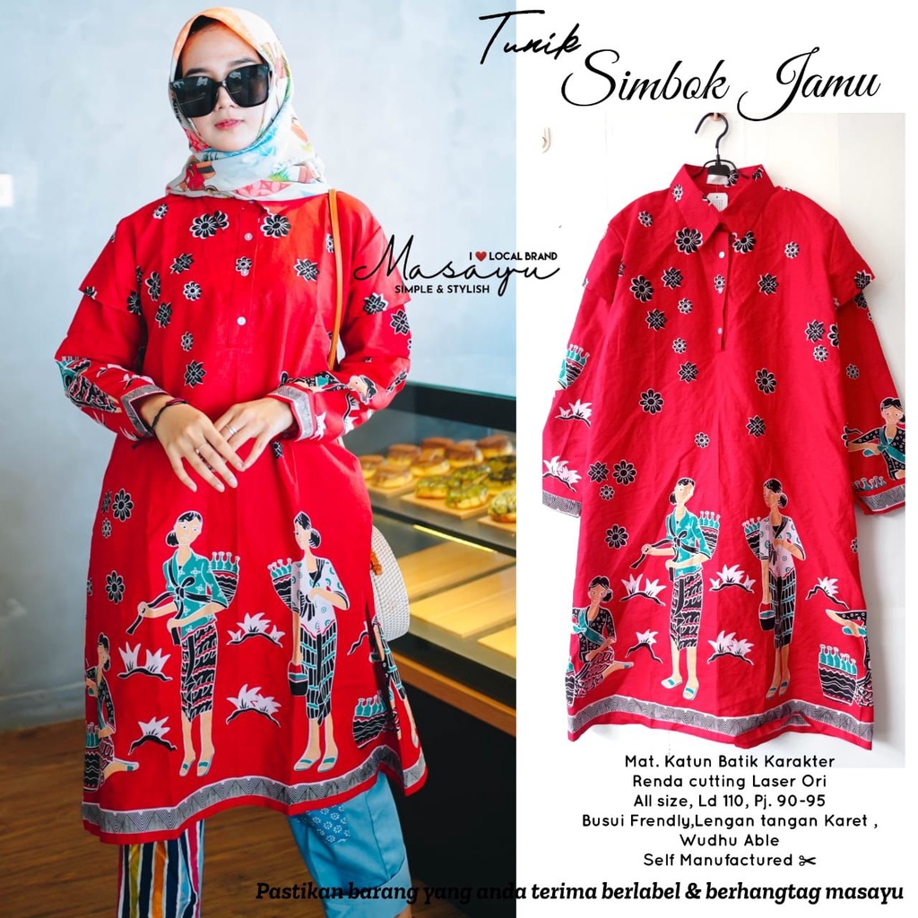 Tunik simbok jawa ori by masayu