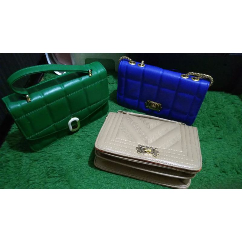 Tas Selempang Square Kotak Jotol/Biru/Coksu Import Termurah Jakarta