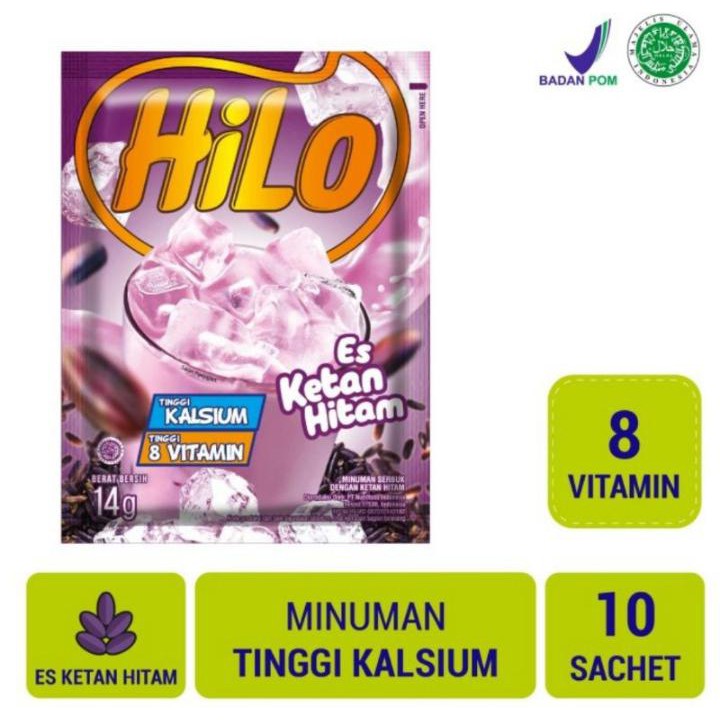 

Store Snack HILO Es Ketan Hitam 10 Sachet @14 gram