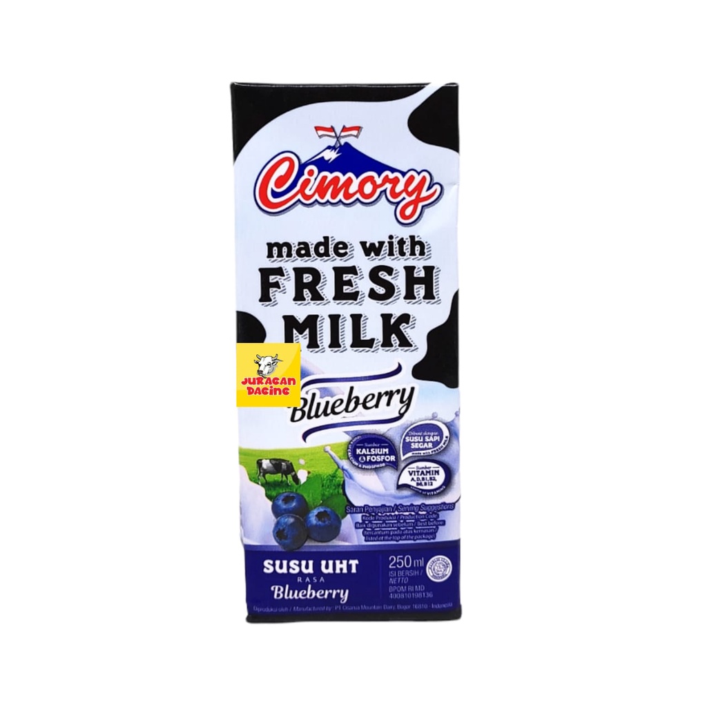 

Cimory Fresh Milk Susu UHT Blueberry 250ml