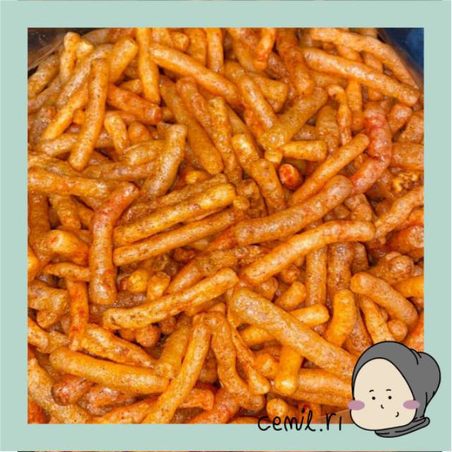 

Stick / stik / kerupuk kalista pedas 250 gram