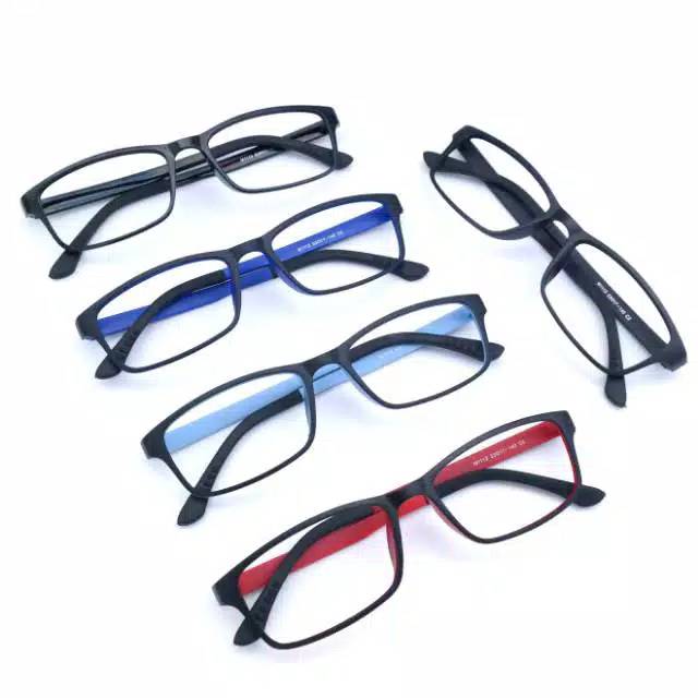 Frame Kacamata Pria Wanita ,(Frame+Lensa Minus), Kacamata Antiradiasi
