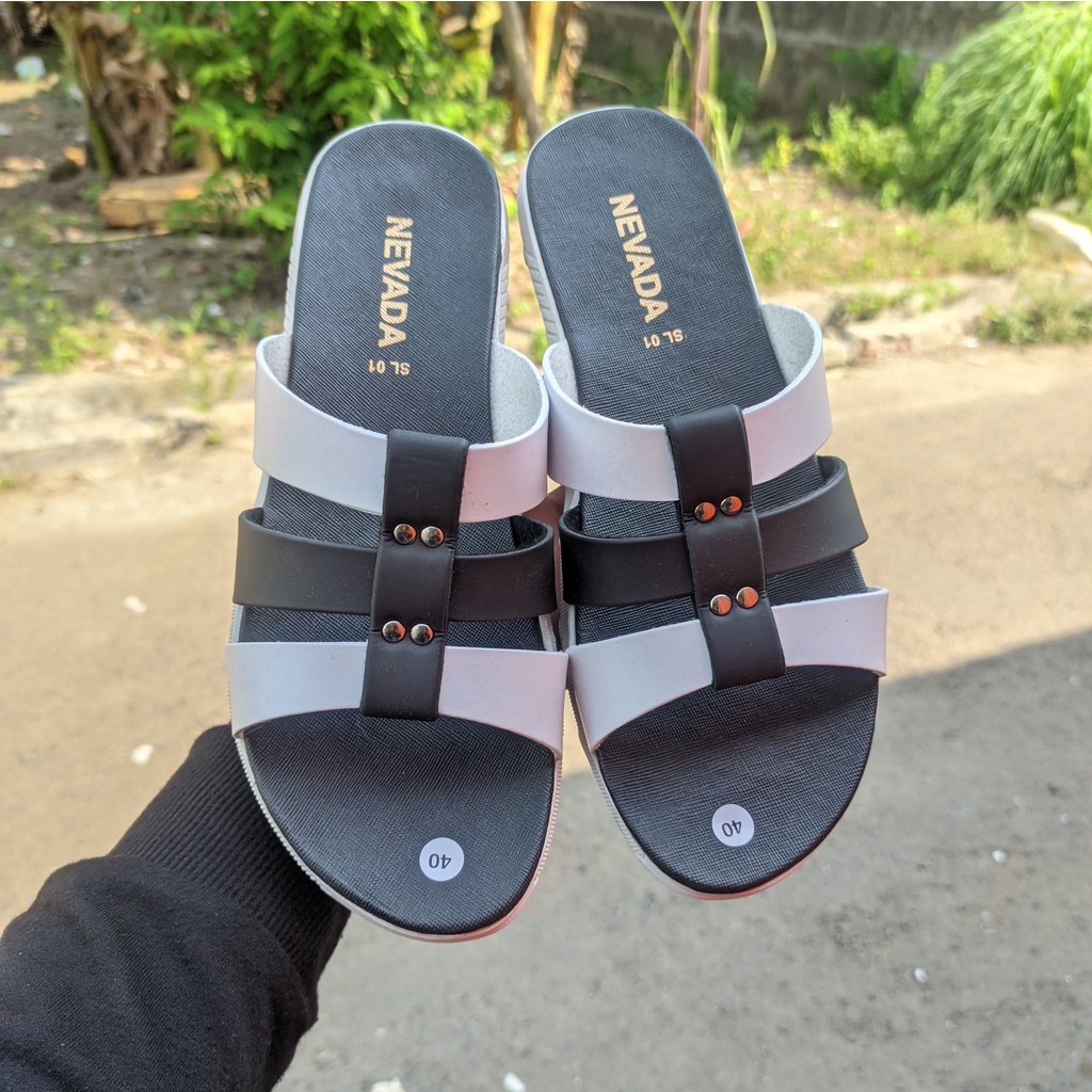 sandal flat wanita sendal wanita slop ringan sandal cewek NV SL1