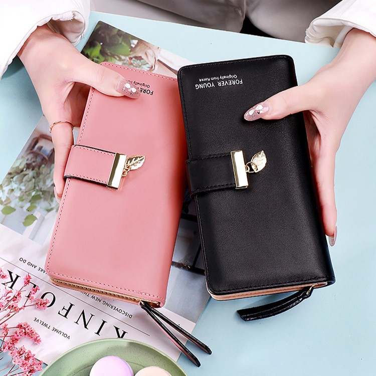  DOMPET  PANJANG WANITA  IMPORT KOREA KULIT PREMIUM MEWAH  