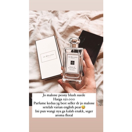 JO MALONE PEONY & BLUSH SUEDE