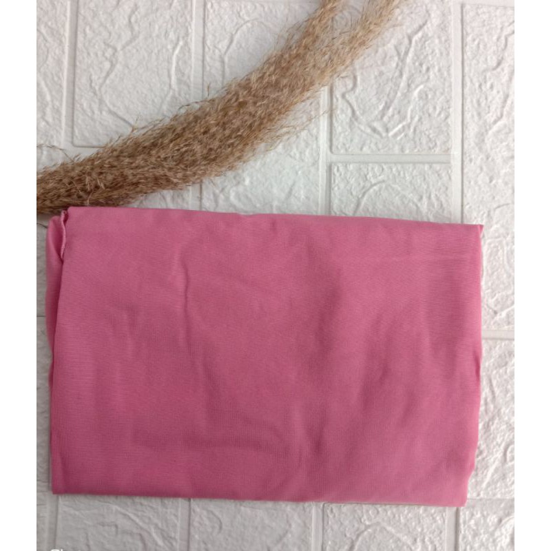 Bergo Maryam Simple Tali Jilbab Siria Wolfis Non Pet Daily Hijab Remaja-Dusty