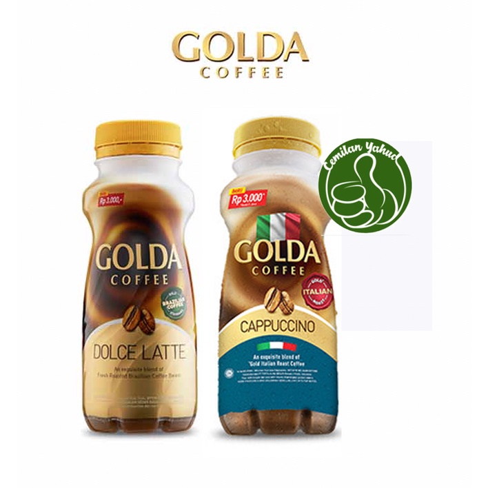 

Minuman Botol Kopi Golda Coffee 200ml - Dolce Latte / Cappuccino