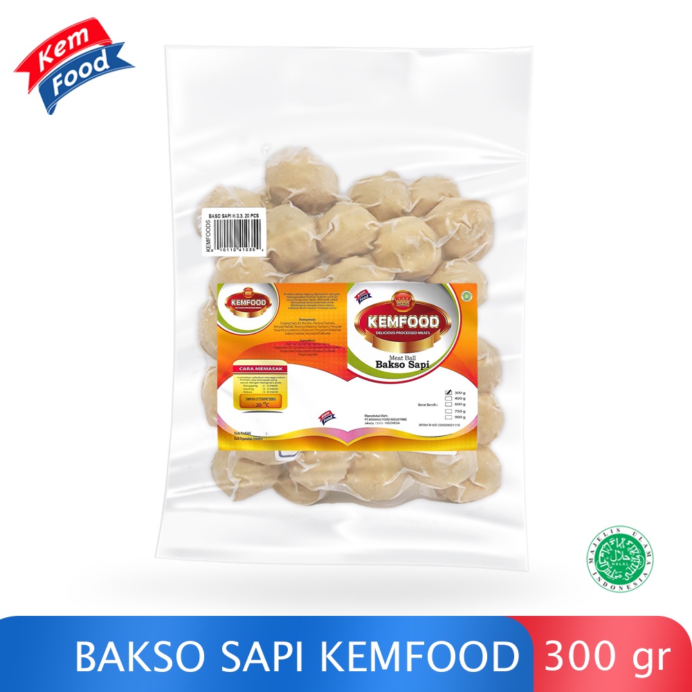 

Kemfood Bakso Sapi 300gr