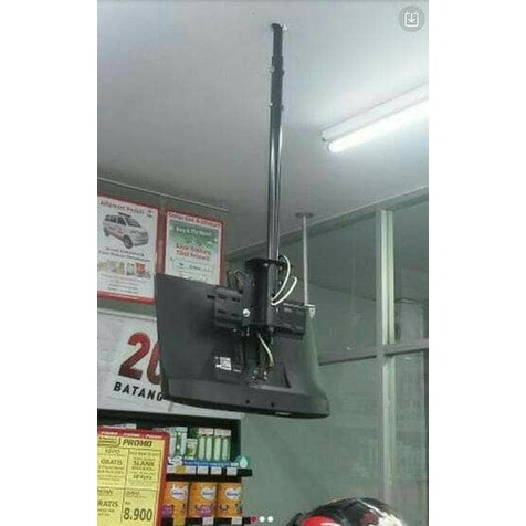 Bracket TV 27"-50" + Tiang plafon