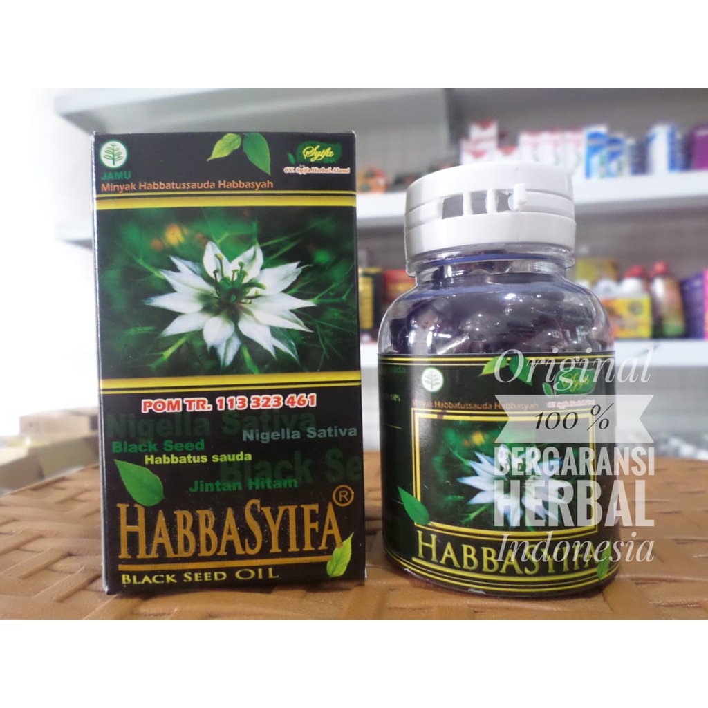 MINYAK HABBATUSSAUDA HABBASYIFA 90 KAPSUL Agen Grosir Murah Asli Ori Original