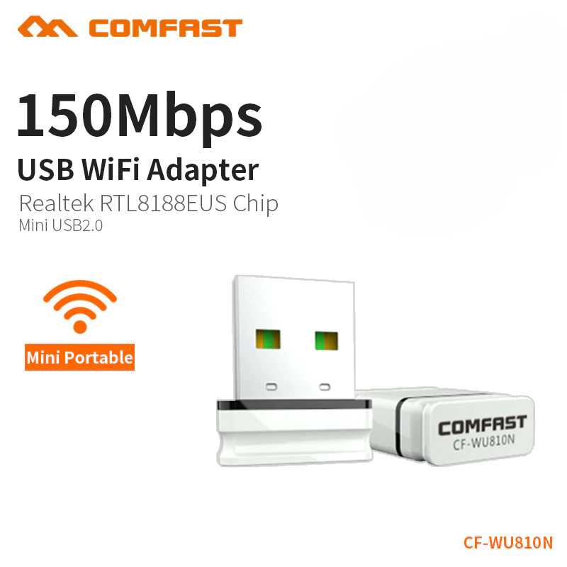 Comfast USB WiFi Adapter Wireless Transmitter &amp; Receiver - CF-WU810N