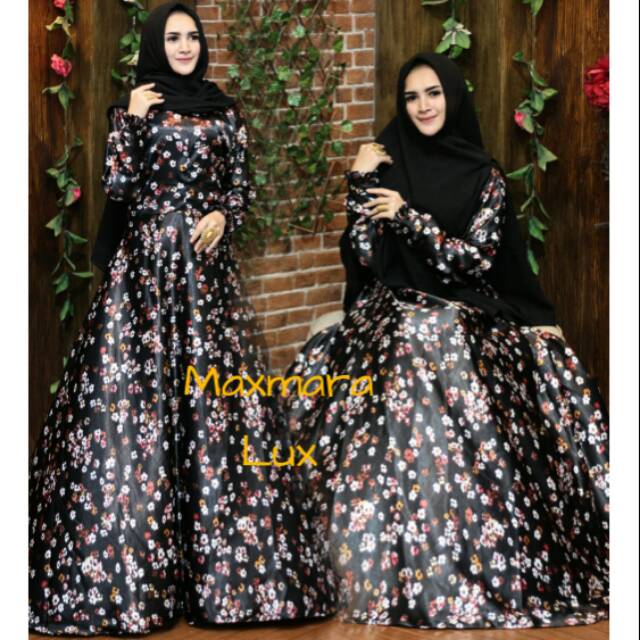 GAMIS PESYA BAHAN MAXMARA / GAMIS SET KHIMAR KUALITAS BUTIK HARGA ASIK