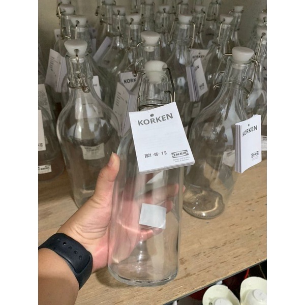 

botol kaca ikea original