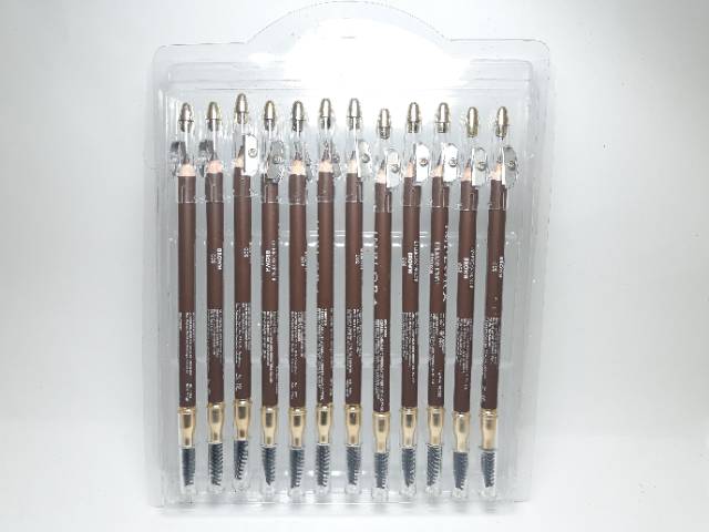 PENSIL ALIS IMPLORA BROWN SIKAT+SERUT LUSINAN