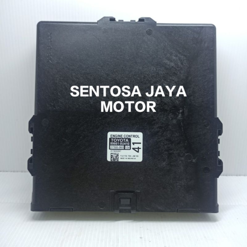 Ecu Komputer Computer Toyota All New Yaris Vios Limo Original 89661-0U410 Asli 2016 Up