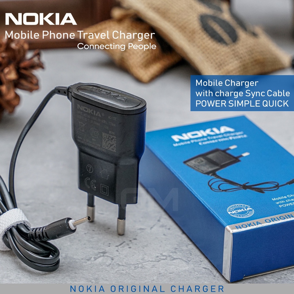 Tc Charger Casan Nokia N8 Ujung Kecil Original 100