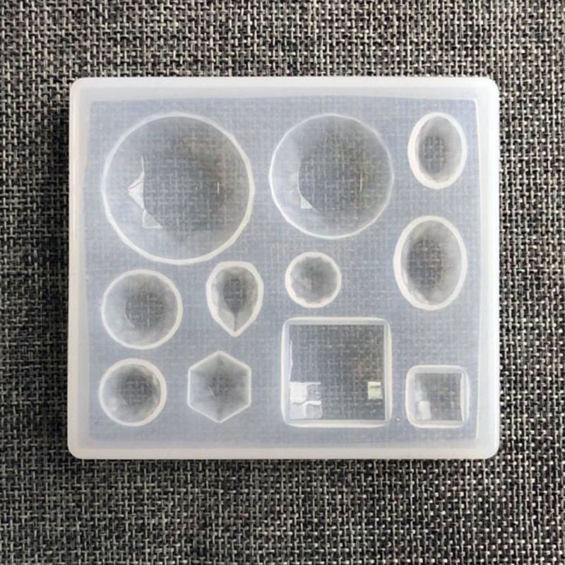 SIY  Crystal Epoxy Resin Mold Geometric Irregular Earrings Water Drops Square Pendant Casting Mould Handmade DIY Crafts