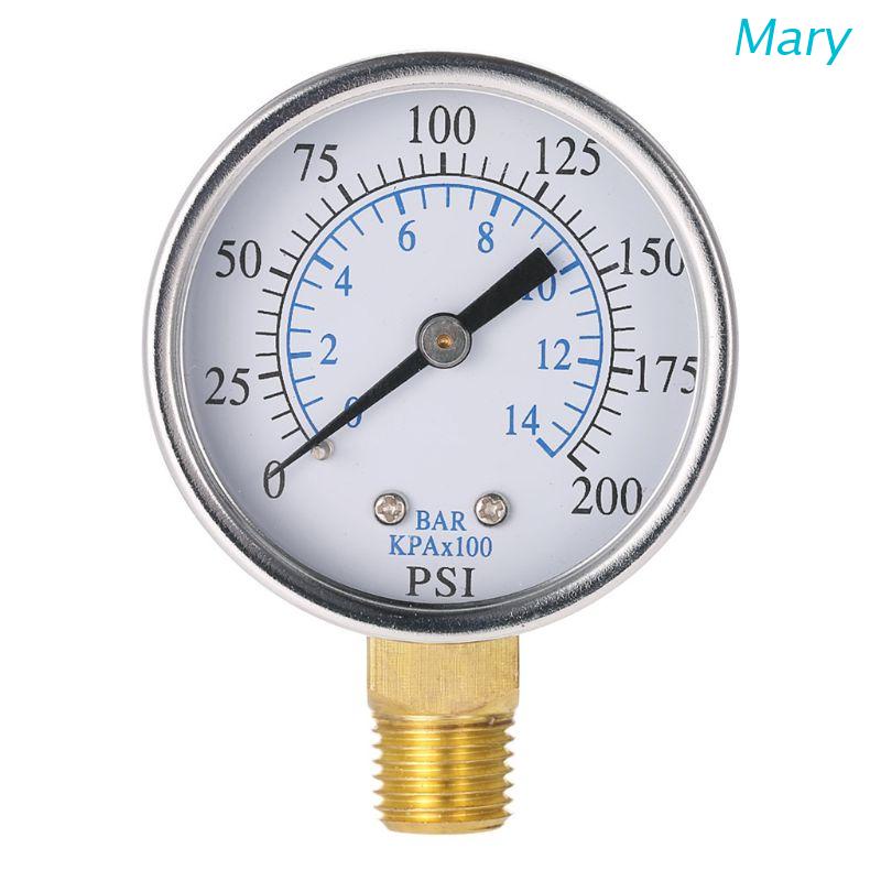 Mary Comapct Alat Pengukur Tekanan Ganda Dengan Mount Bawah NPT Internal Kuningan 1 / 4 &quot;