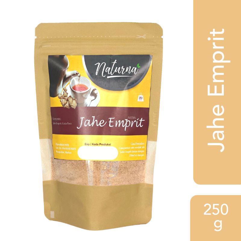 

Jamu Herbal Serbuk Naturna Jahe Emprit 250gr