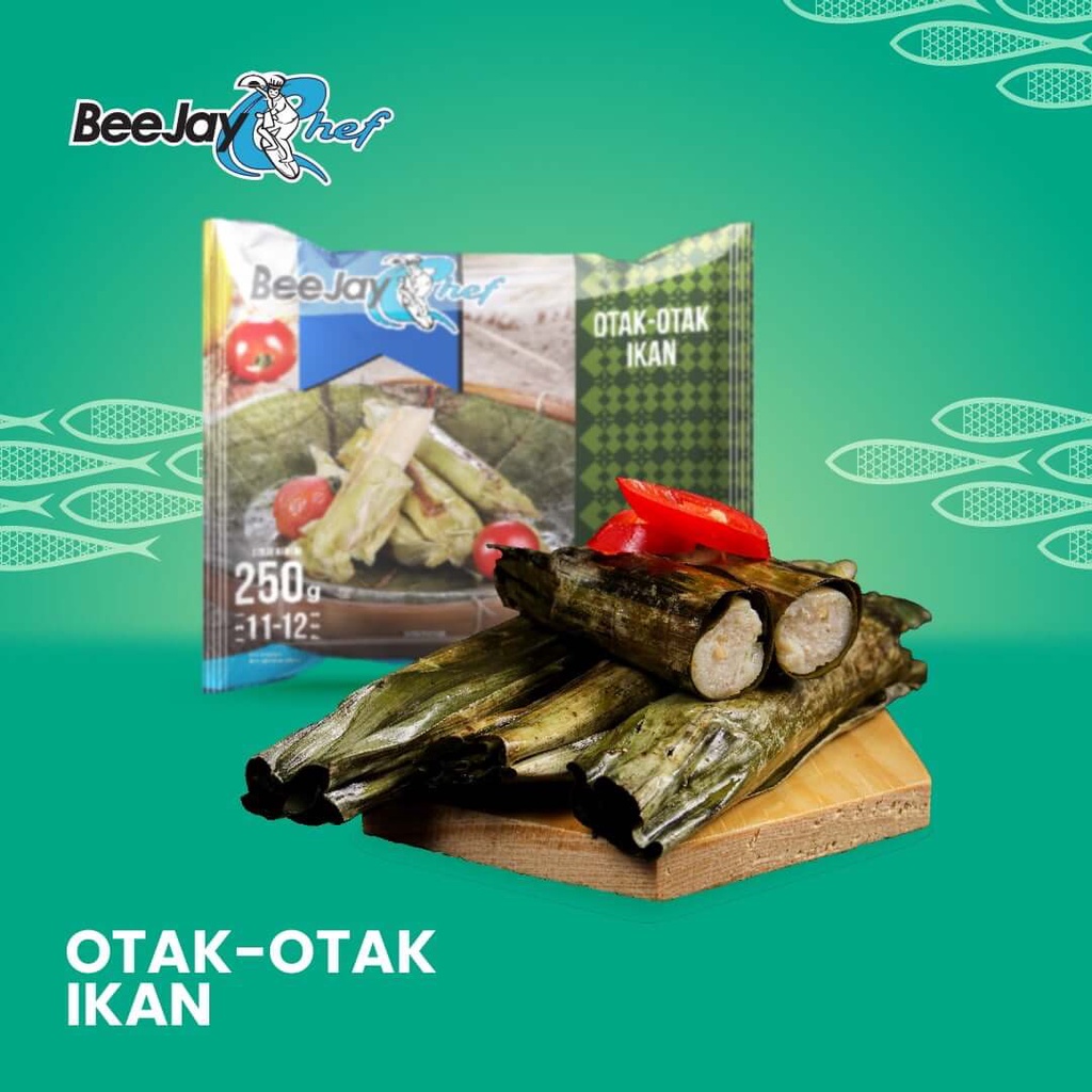 BeeJay Chef Otak Otak Ikan 500 Gram Frozen Food