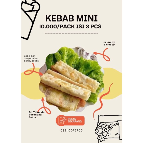 

kebab mini premium