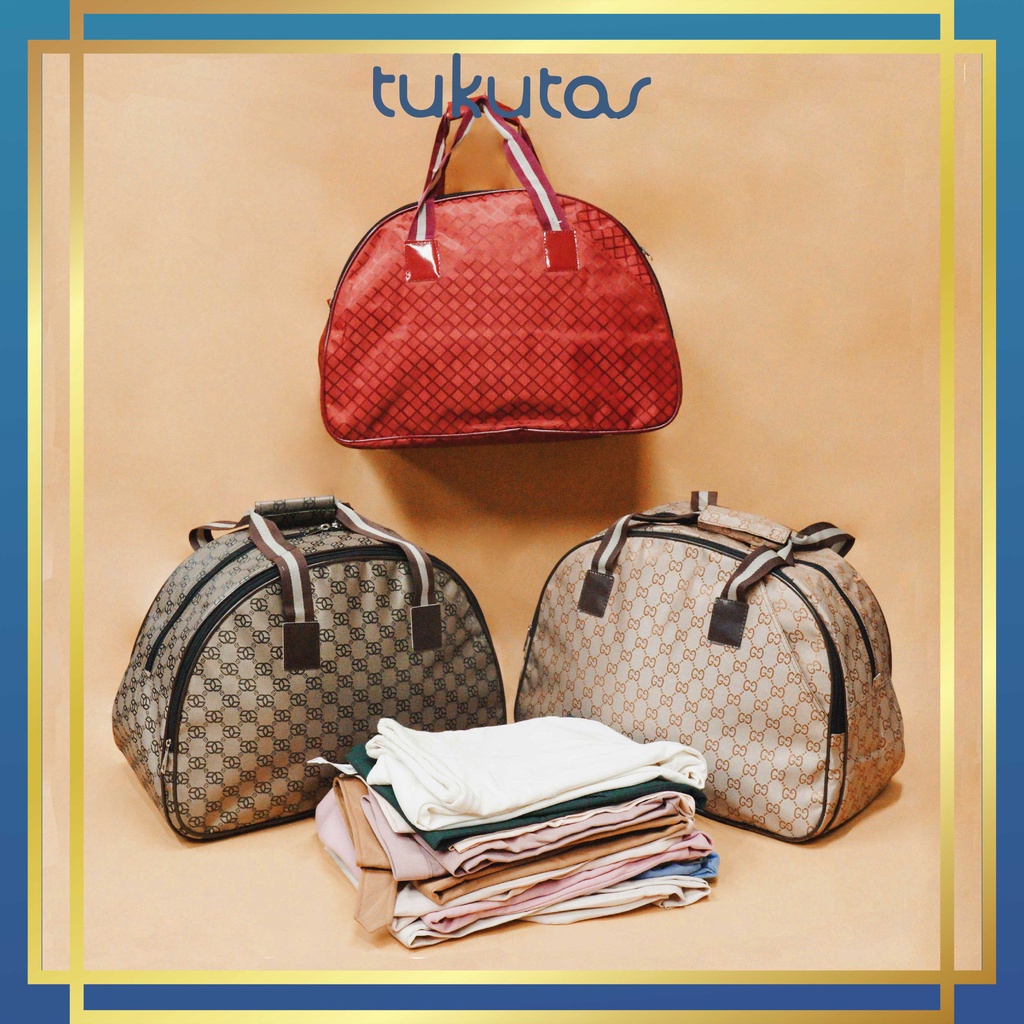 HYBRAND [TP.MOTIF] - TAS TRAVEL BAG LV DAMIER TAS PAKAIAN TAS DUFFEL TAS WANITA UNISEX