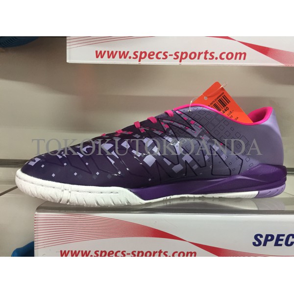 Sepatu futsal specs original Swervo Meteor IN pastel murah