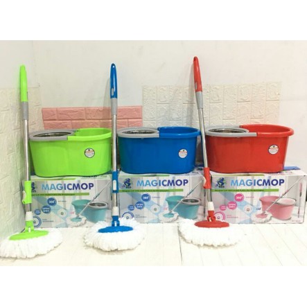 MAGIC MOP PEL LANTAI PRAKTIS CLEANING MOP 360