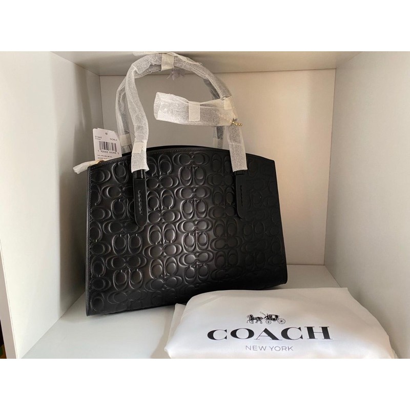 Coach Charlie Embossed