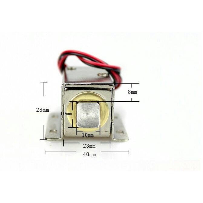 Solenoid Door Lock 12 Volt Ukuran Besar