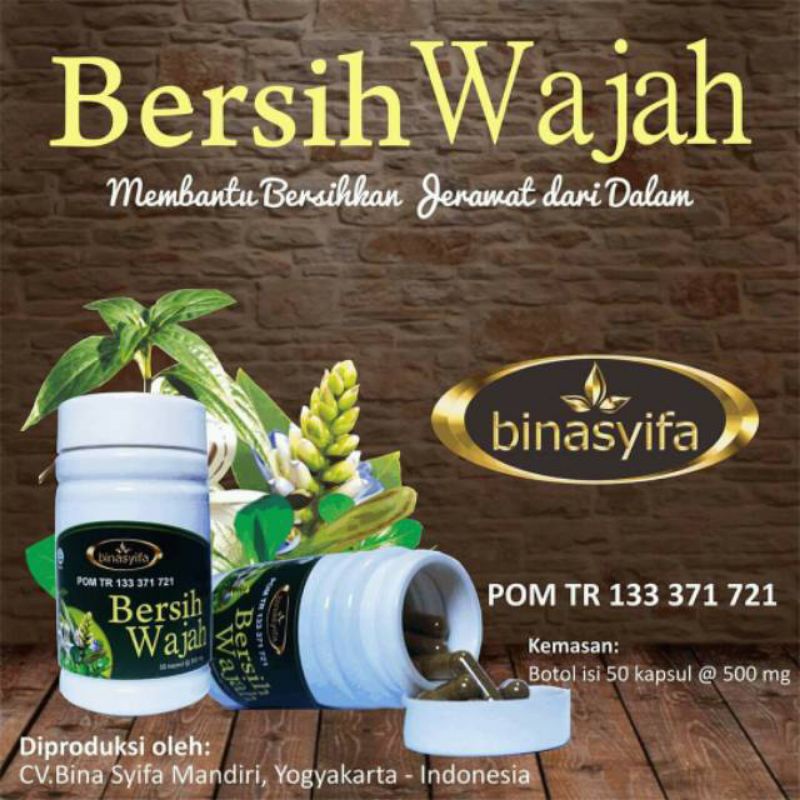 

Kapsul BERSIH WAJAH tuntaskan masalah jerawat dari dalam