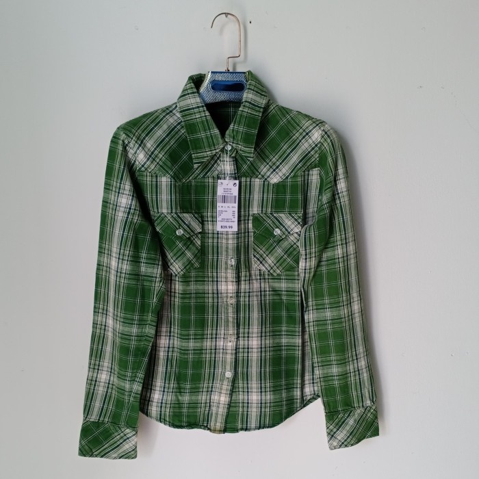 Colza-Kemeja Flanel wanita murah berkualitas