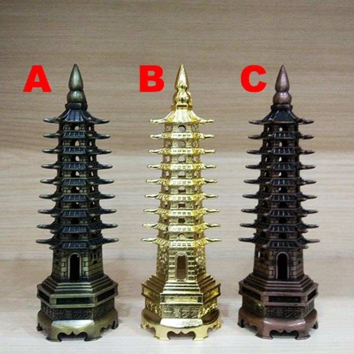 New Arrival PAJANGAN MINIATUR PAGODA CHINA SOUVENIR DEKORASI HIASAN MINIATURE Low Price!