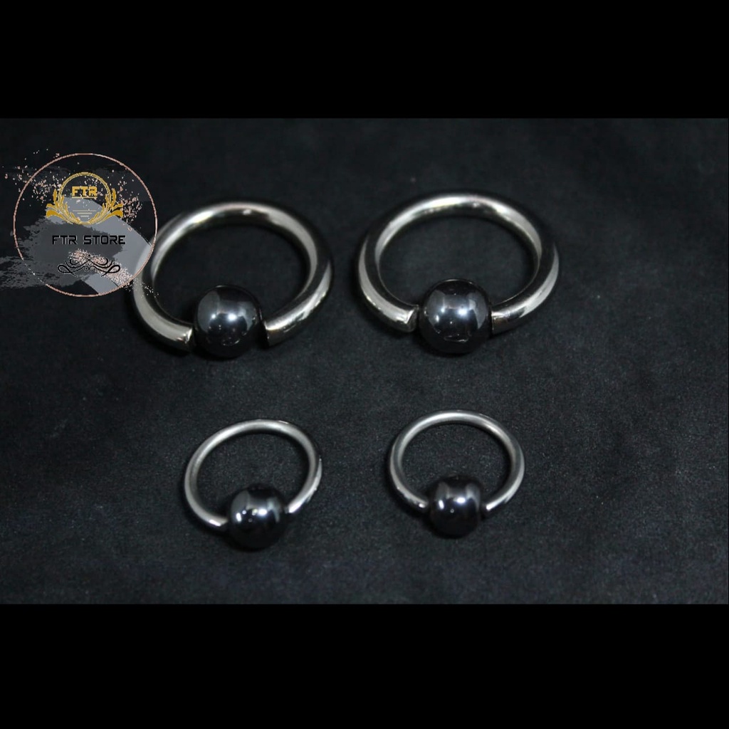 bandul piercing / mainan piercing / pemberat piercing / bandulan 14mm-16mm