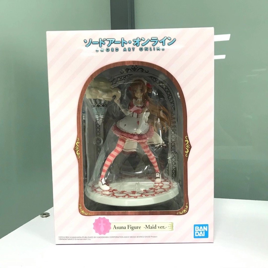 Action Figure Sword Art Online SAO Asuna Figure Maid Ver.