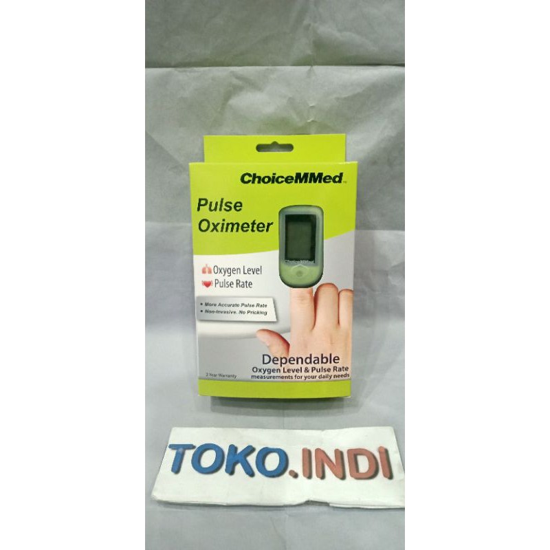 Pulse Oximeter ChoiceMMED / Oximeter ChoiceMMED / Alat Ukur Kadar Oxgen / Oximeter MD300C15D