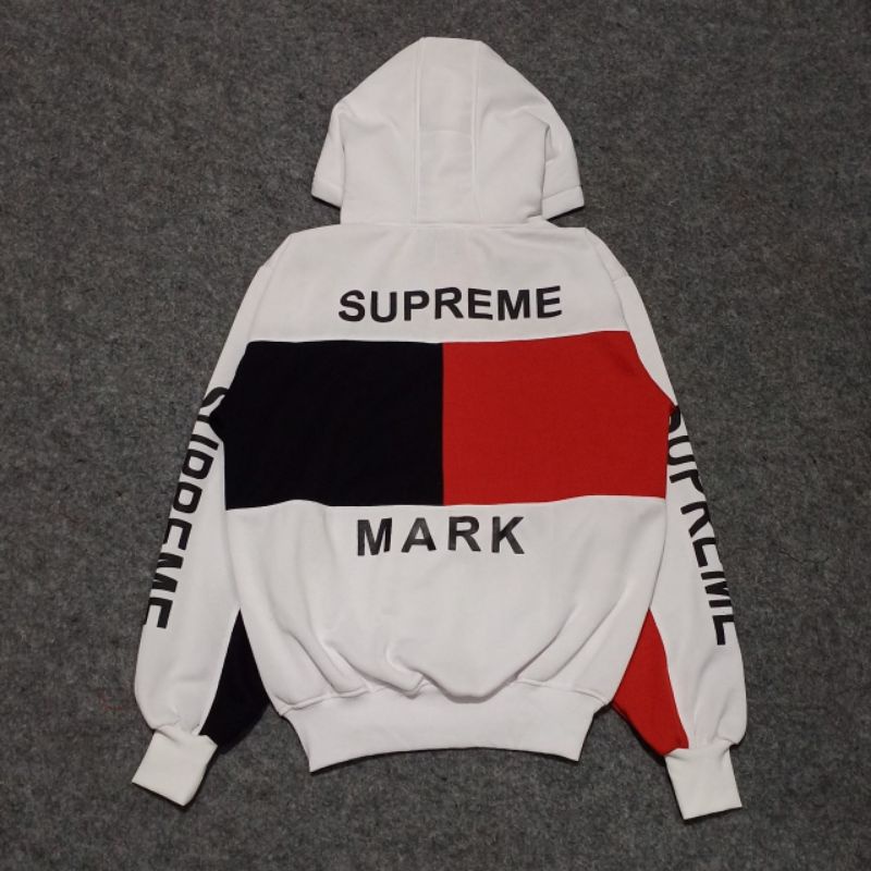 OONLINENAN.JAKET SWEATER HOODIE SUPREME MARK PREMIUM PULL TAG WAS + LEBEL HOODIE SUPREME PRIA WANITA