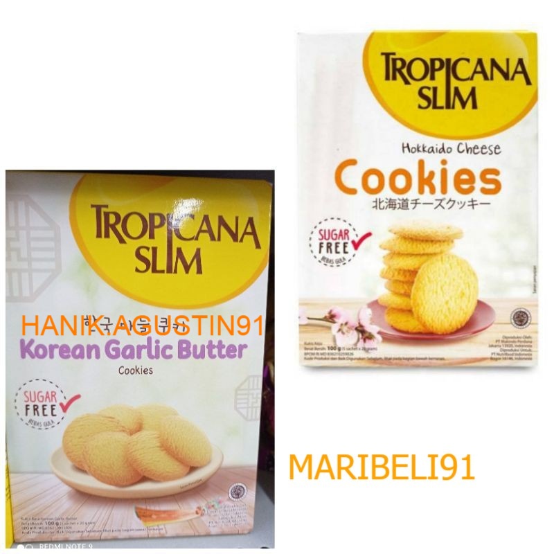 

TROPICANA SLIM COOKIES ( Hokkaido Cheese ,Korean Garlic Butter ) maribeli91