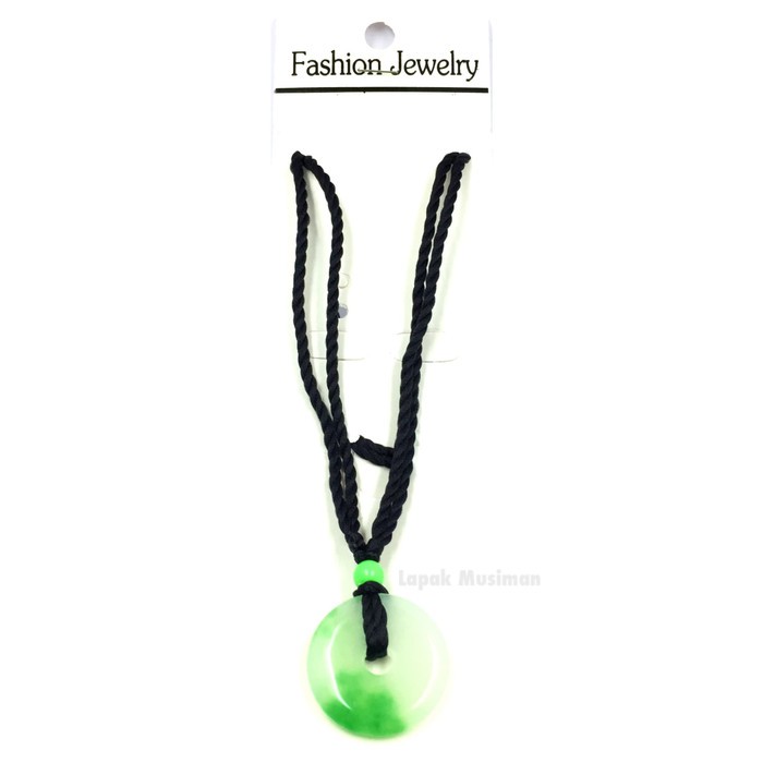 [Bayar di Tempat] KALUNG BATU GIOK KALUNG PRIA WANITA