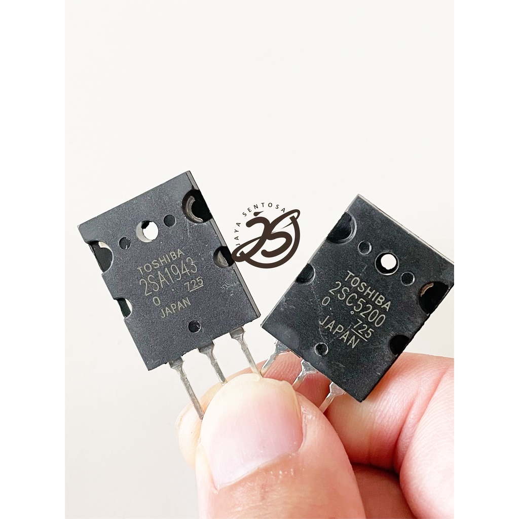 A1943 C5200 (1SET) MURAH 150V TOSHIBA KWALITAS BIASA 2SA1943 2SC5200 TRANSITOR TOSHIBA A 1943 C 5200