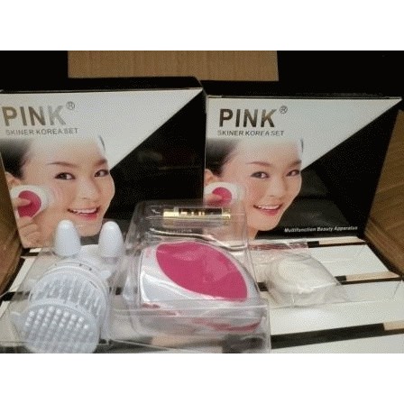 harga murah  Alat Pijat Wajah (skinner korea set, pembersih wajah)