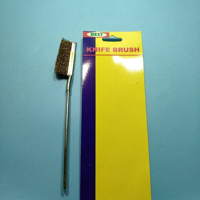 sikat kawat brush mini / knife brush / lurus