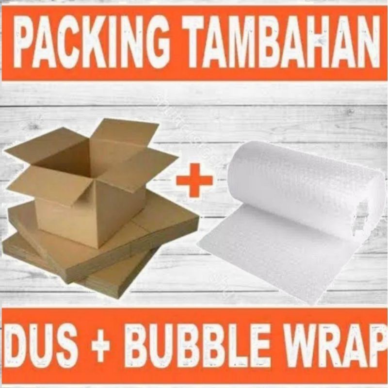 

TAMBAHAN PACKING DUS DAN BUBBLE WRAP