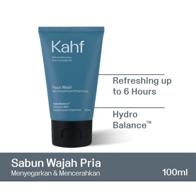 KAHF Skin Energizing &amp; Brightening Face Wash 100ML