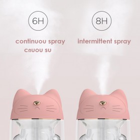 FreeOn Humidifier Pelembab Udara Aromatherapy Cat Claw Cup Design 120ml - K-H161 - Pink