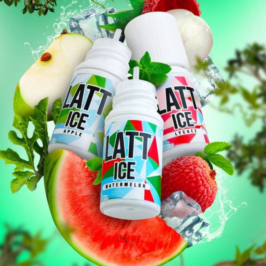 LATT ICE SERIES!!! LATT ICE SALT NIC LIQUID 30ML 25MG - 100% AUTHENTIC PREMIUM SALT NIC LIQUID