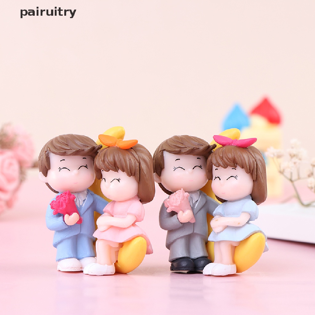 Prt Miniatur Pasangan Kekasih Romantis Untuk Dekorasi Taman Minifairy Garden Diy PRT