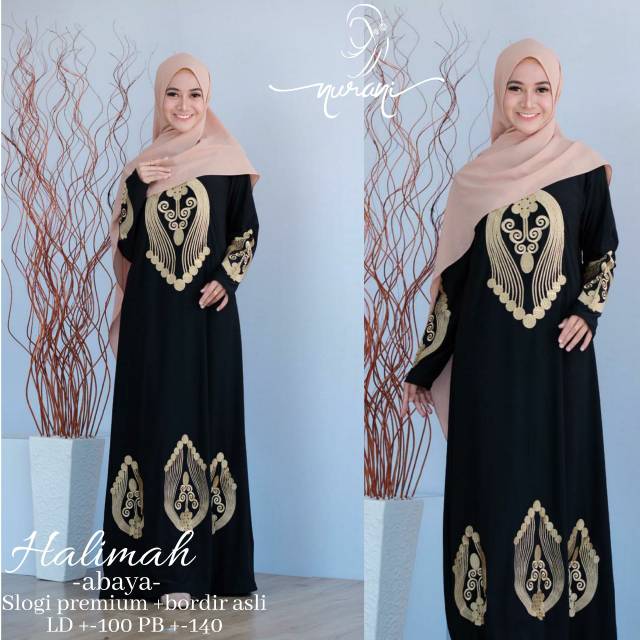 Halimah abaya By Nurani